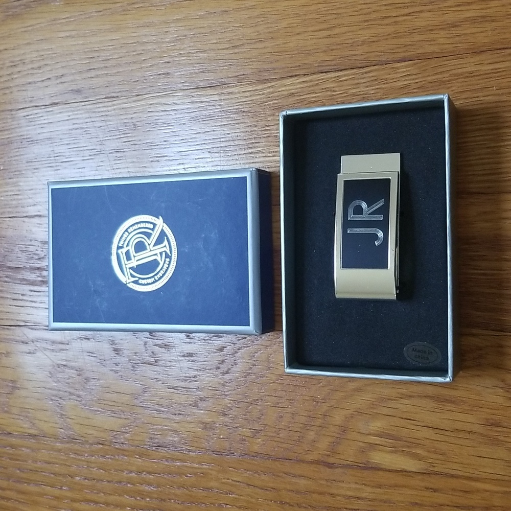 NIB Money Clip JR (junior) Things Remembered